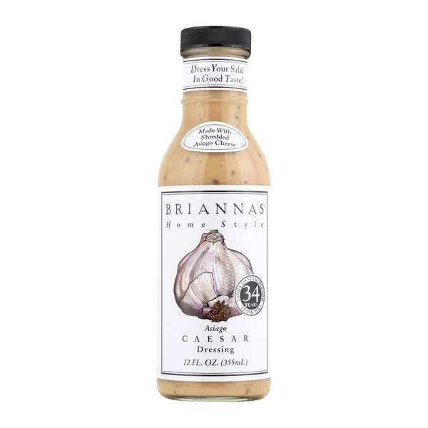 Brianna's - Salad Dressing - Asiago Caesar - Case of 6 - 12 Fl Ounce.