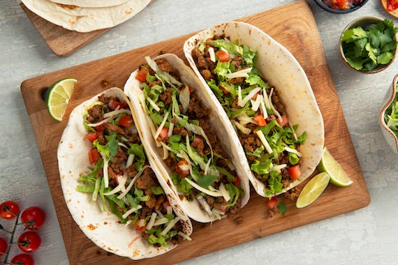 Mission 6" Heat Pressed Flour Tortillas 12 Count Packs - 24 Per Case.