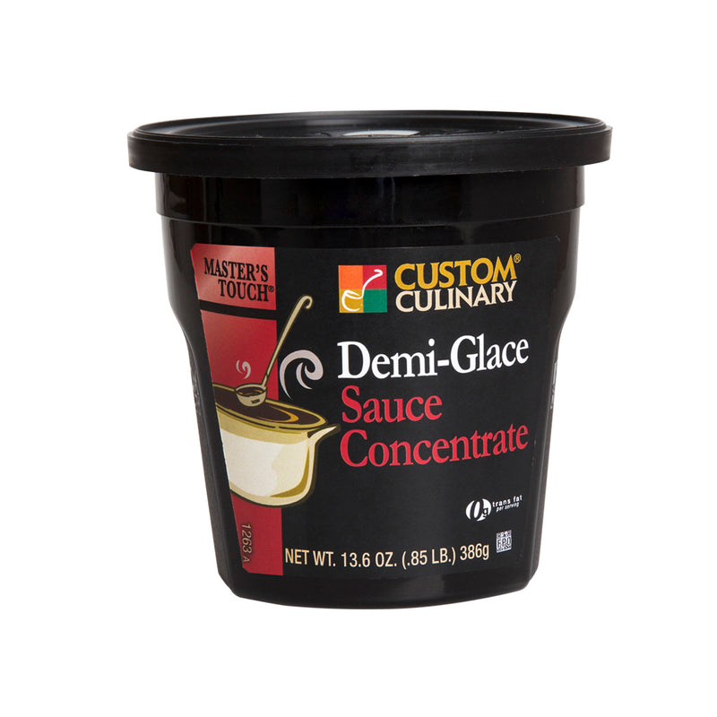 Sauce Demi Glace Concentrate Paste 13.6 Ounce Size - 6 Per Case.