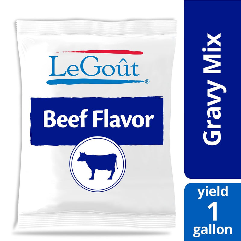 Legout Sauces Gravies Beef Flavor Instant Gravy Mix 1 Pound Each - 8 Per Case.