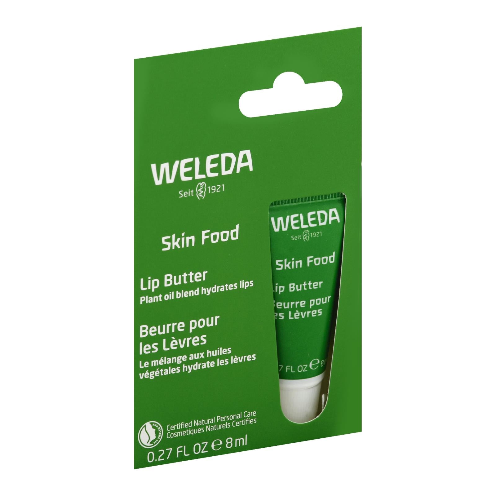 Weleda - Lip Butter Skin Food - Case of 6 - .27 Fluid Ounce