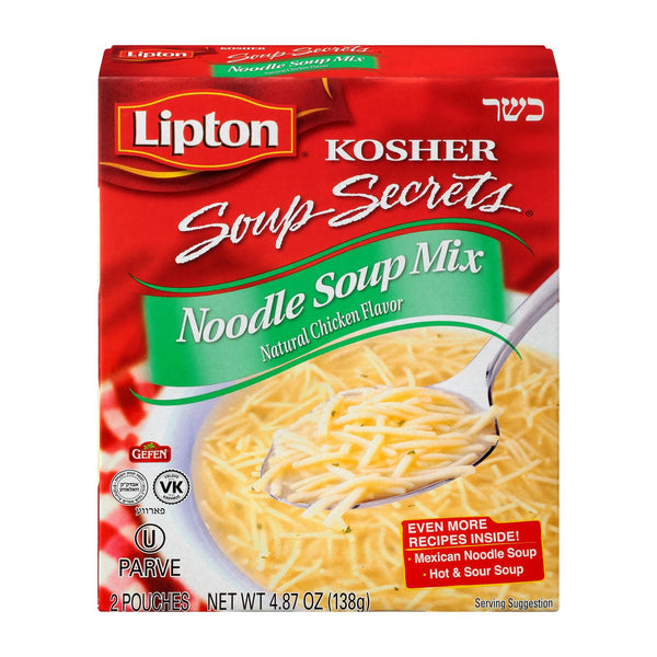 Lipton - Soup Packet Chickn Noodle - Case of 12 - 4.87 Ounce