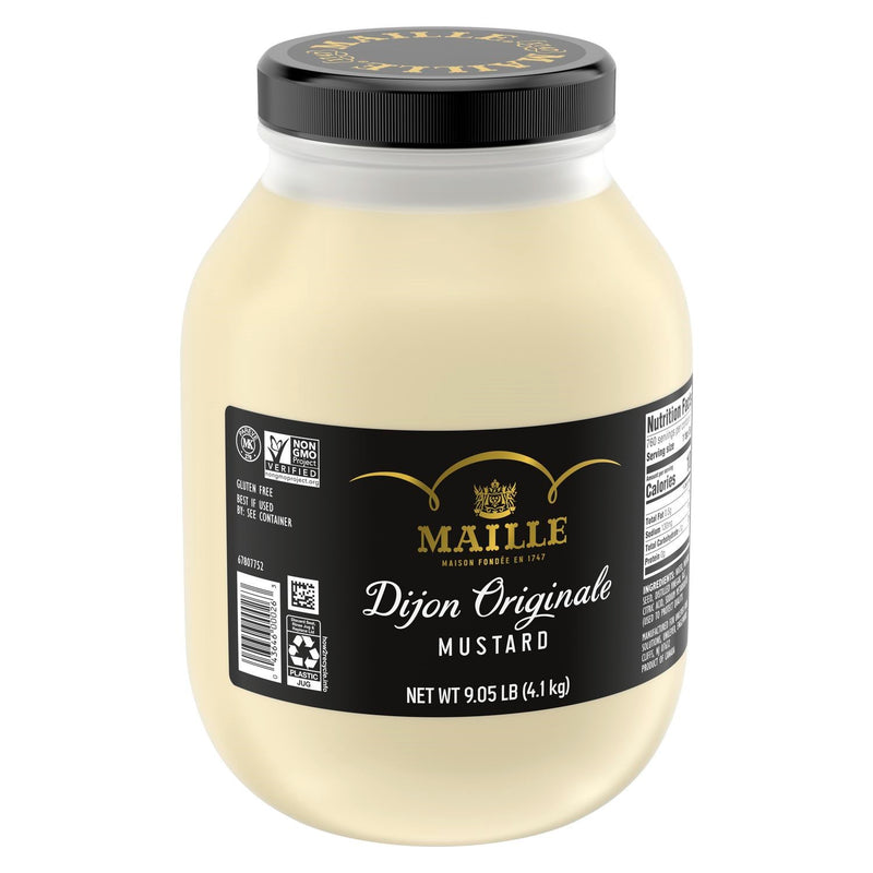 Maille Condiment Mustard Smooth Dijon Ga 1 Each - 4 Per Case.