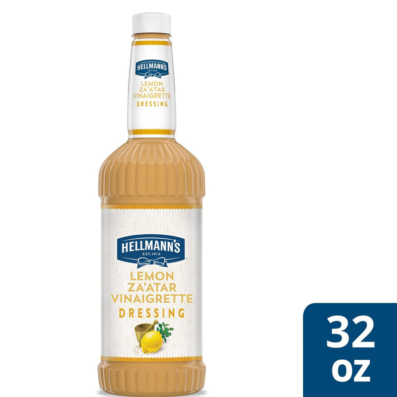 Hellmann's Condiment Classics Lemon Zaatar 32 Ounce Size - 6 Per Case.