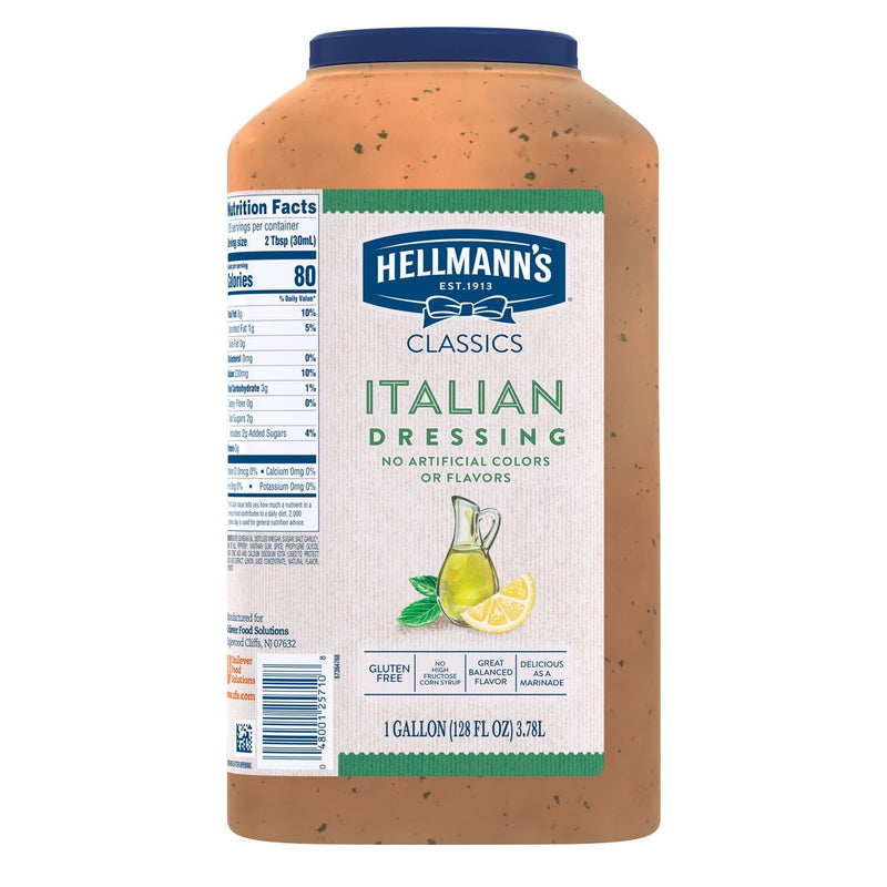 Hellmann's Dressingscondiments Classic Italian Ga 1 Gallon - 4 Per Case.