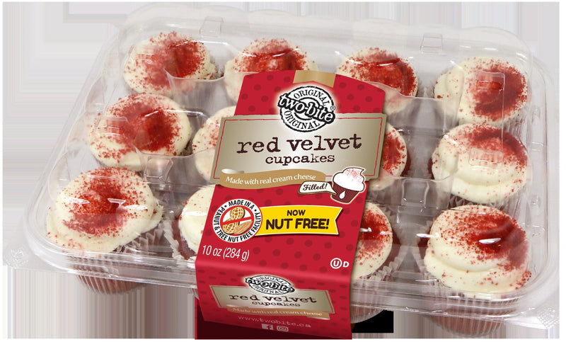Tb Premium Red Velvet Cupcakes 10 Ounce Size - 12 Per Case.