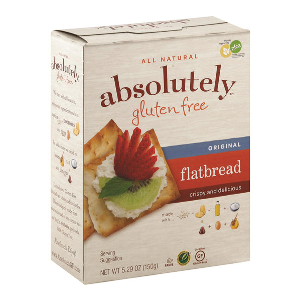Absolutely Gluten Free - Flatbread - Original - Case of 12 - 5.29 Ounce.