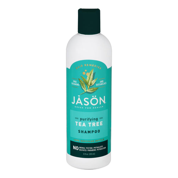 Jason Natural Products - Shampoo Tea Tree Purifying - 1 Each 1-12 Fluid Ounce
