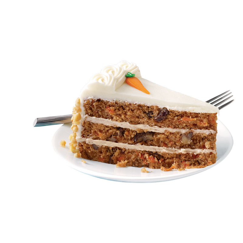 Bistro Collection 14 Slice World's Greatest Carrot Cake 4.625 Pound Each - 2 Per Case.