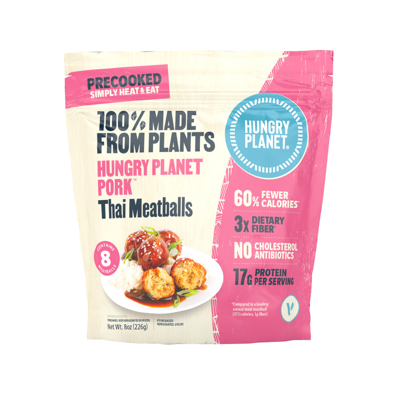 Hungry Planet Pork Thai Meatball, 3 Pounds - 6 per case