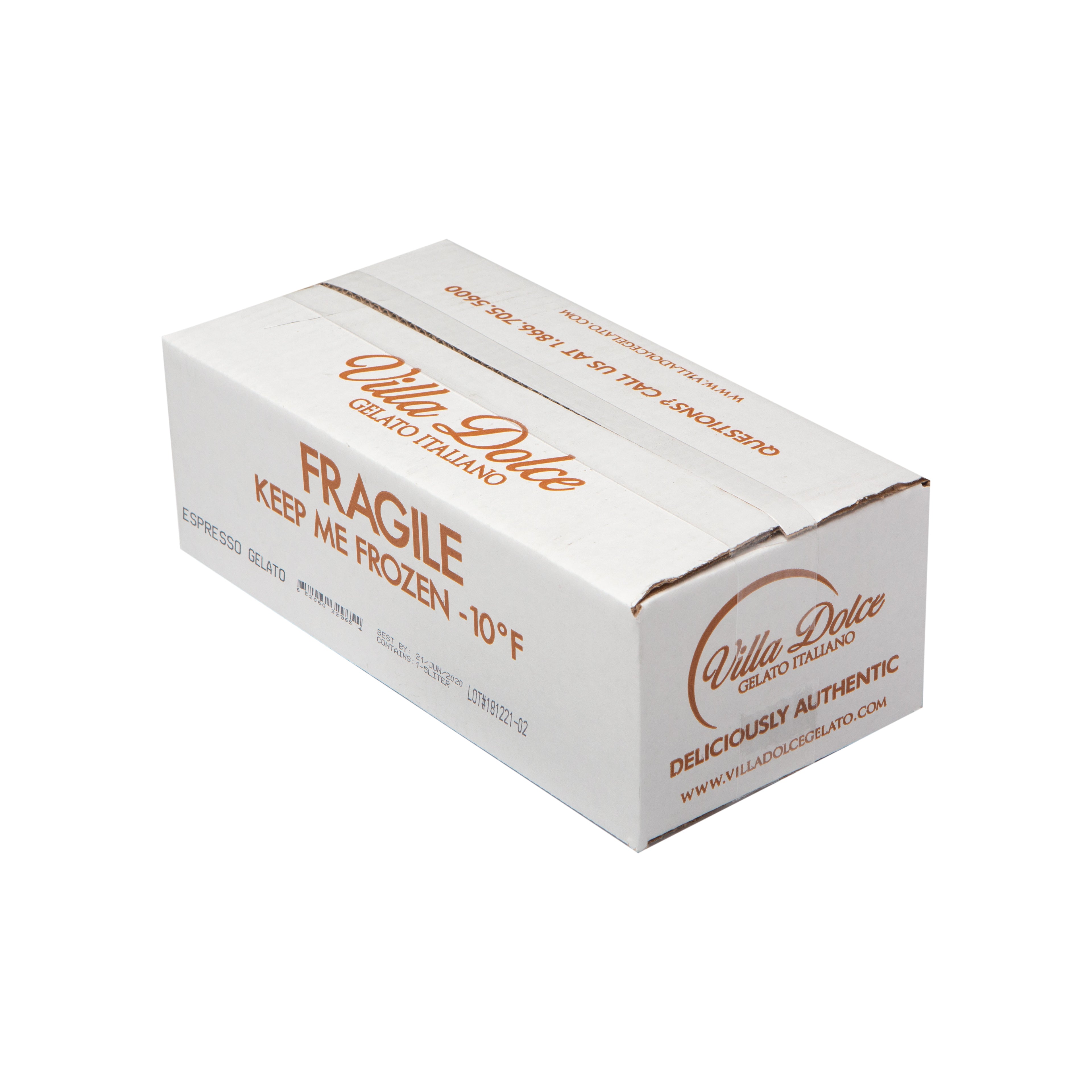 Villa Dolce Torta Lemon Pie Gelato 5 Liter - 1 Per Case.