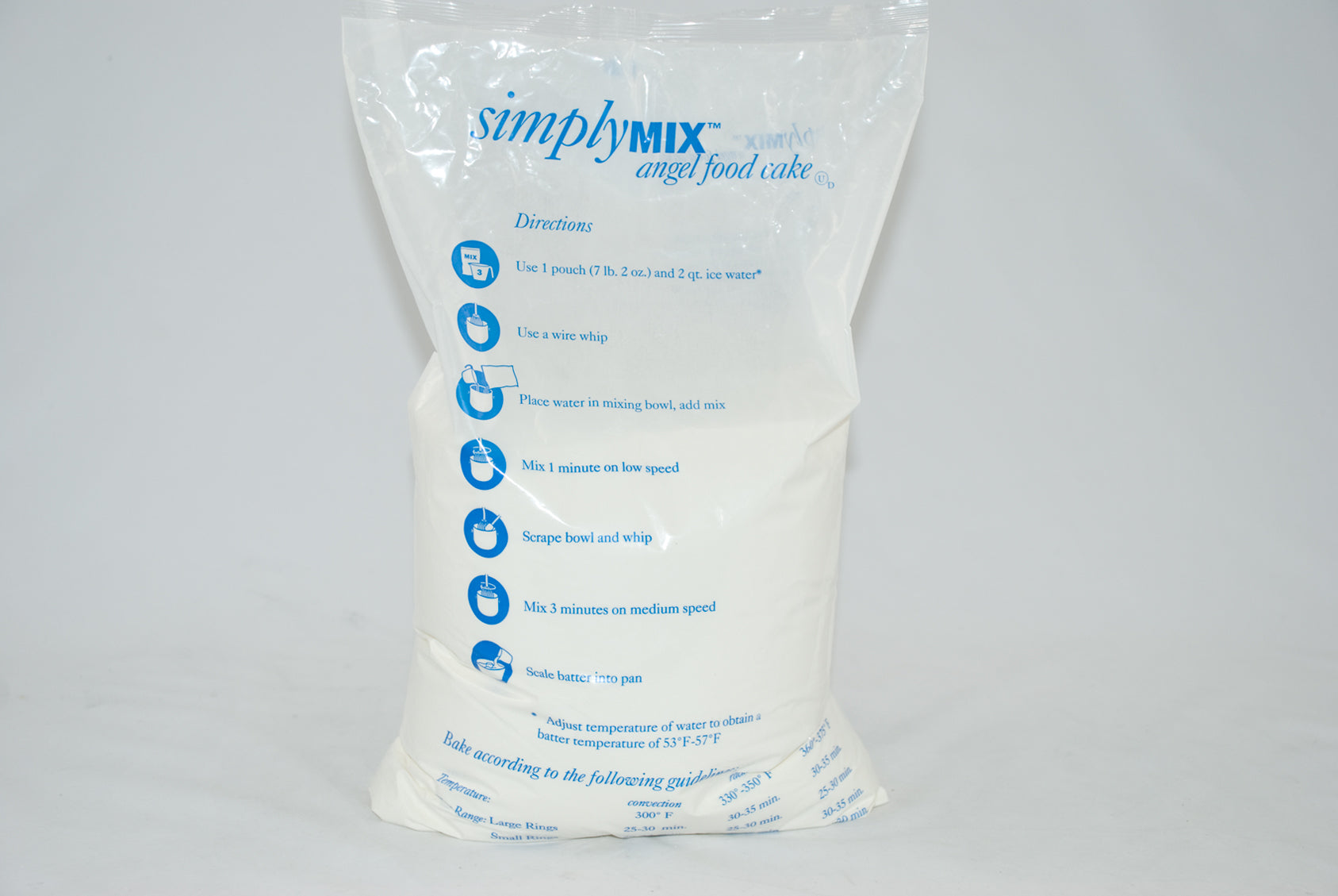 Pillsbury™ Cake Mix Simplymix™ Angel Food 114 Ounce Size - 4 Per Case.