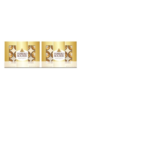 Rocher Ferrero Fine Hazelnut Chocolates, 5.3 Ounces - 12 Per Case