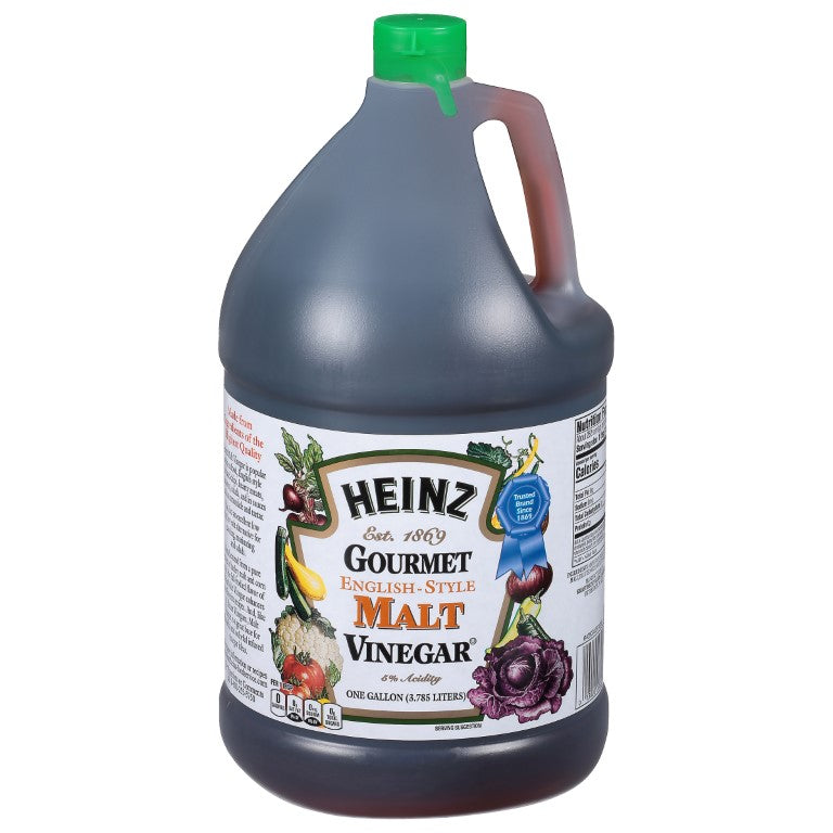 Heinz Gourmet Vinegar, Malt, English Style - 4 - 1 gal. bottles