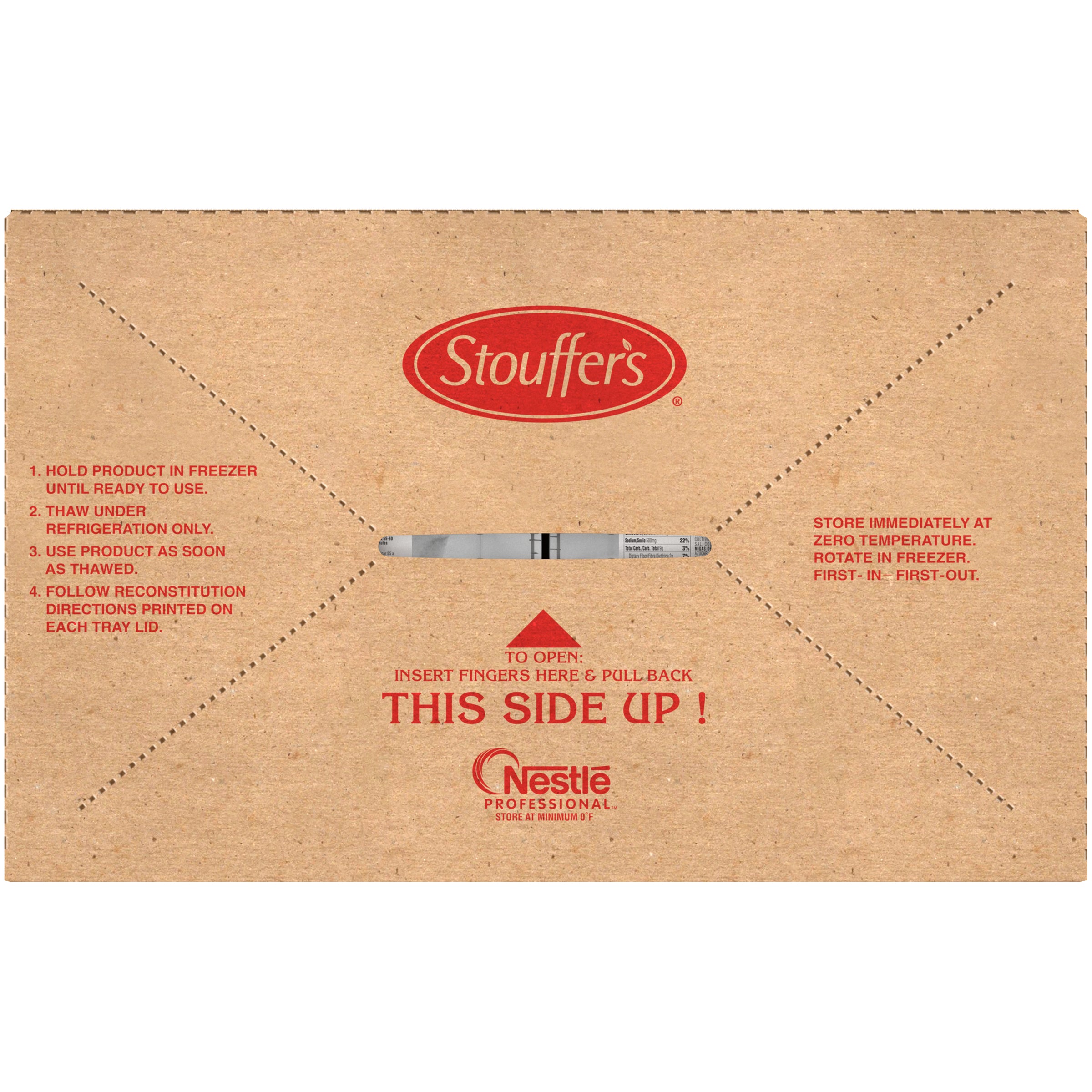 Stouffer's Broccoli Au Gratin Tray 94 Ounce Size - 4 Per Case.