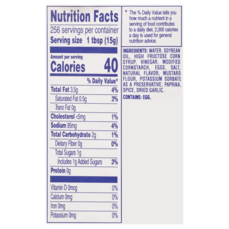 Miracle Whip Original Restaurant Quality Dressing 4Casepack 1 ...