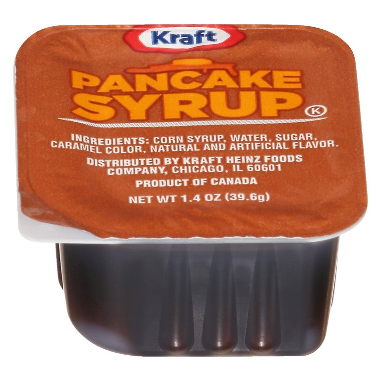 Kraft Pancake Syrup 120Casepack 1.4 Diping Cups