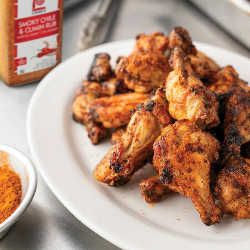 Lawry's Smoky Chile And Cumin Rub 25 Ounce Size - 6 Per Case.