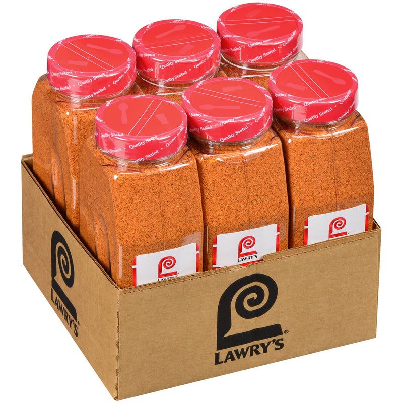 Lawry's Smoky Chile And Cumin Rub 25 Ounce Size - 6 Per Case.