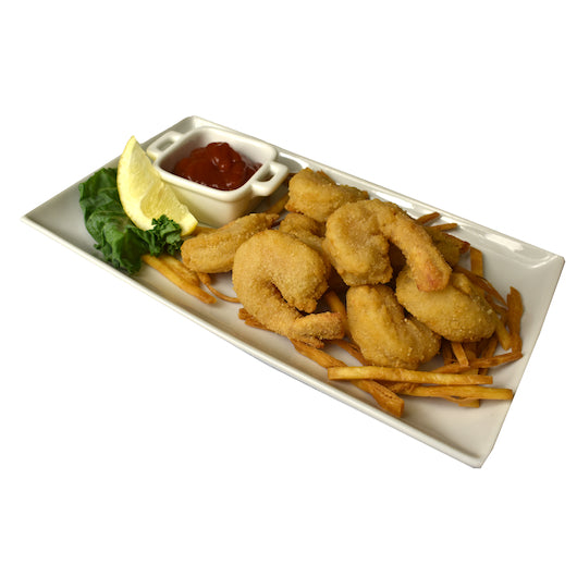 Ocean Cafe Shrimp Breaded Raw 2021 25 Oriental, 2.5 Pounds- 4 Per Case
