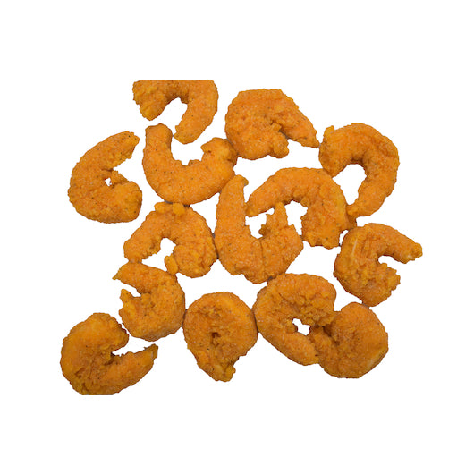 Tampa Bay Fisheries Shrimp Lightly Breaded Tail Off Raw 26 30, 8 Ounces - 20 Per Case