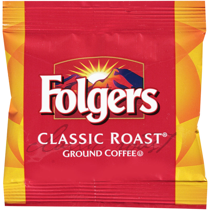 Folgers Caffeine Regular Fraction 1.05 Ounce Size - 150 Per Case.