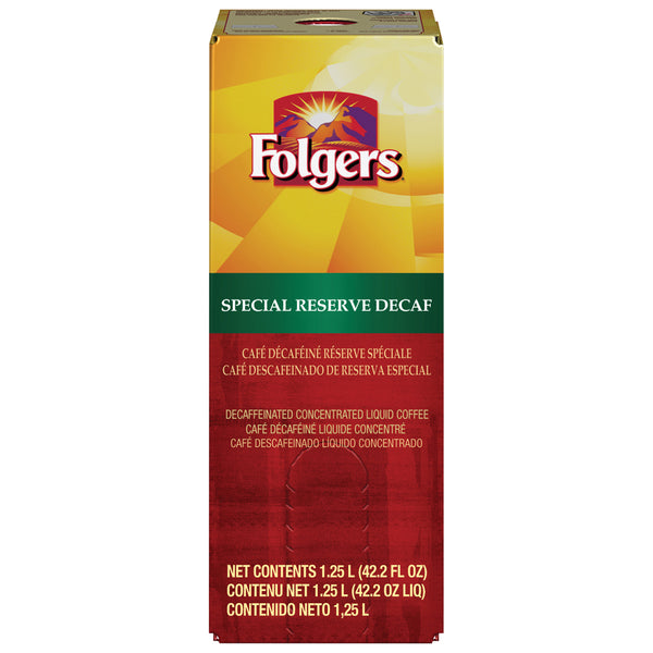 Folgers Decaf Special Reserve 1.25 Liter - 2 Per Case.