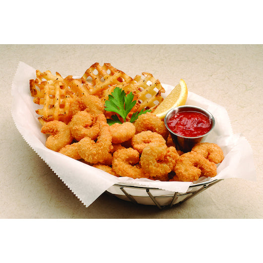 Tampa Maid Breaded Imitation Shrimp Tail On Pouch 7.5 Ounce Size - 12 Per Case.
