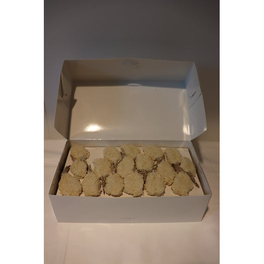 Mariner Jack Breaded Buffet Butterfly Shrimp Peeled & Deveined 3 Pound Each - 4 Per Case.