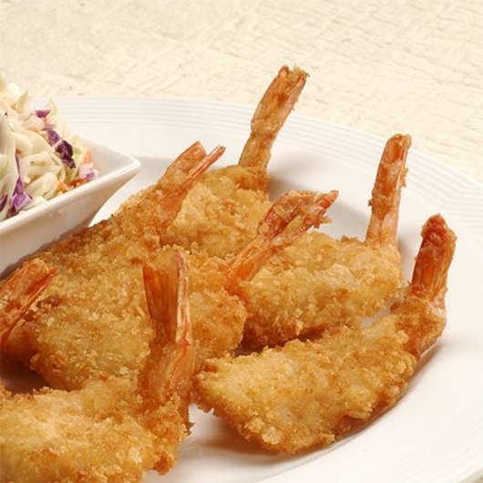 Mariner Jack Breaded Buffet Butterfly Shrimp Peeled & Deveined 3 Pound Each - 4 Per Case.