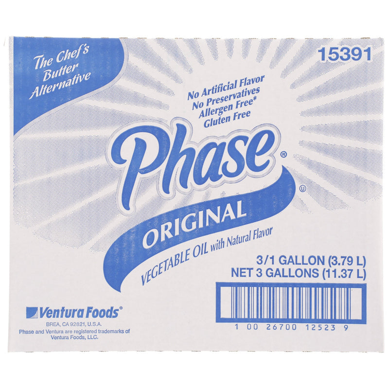 Phase Trans Fat Free Free Oil 1 Gallon - 3 Per Case.