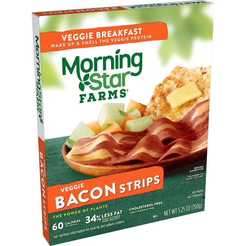 Morningstar Farms Breakfast Bacon5.25 Ounce Size - 12 Per Case.