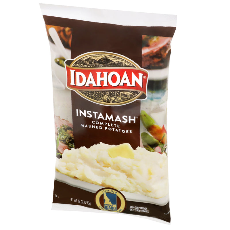 Idahoan Flakes Instamash Mashed Potatoes Mix 28 oz. Pouch - 12/Case