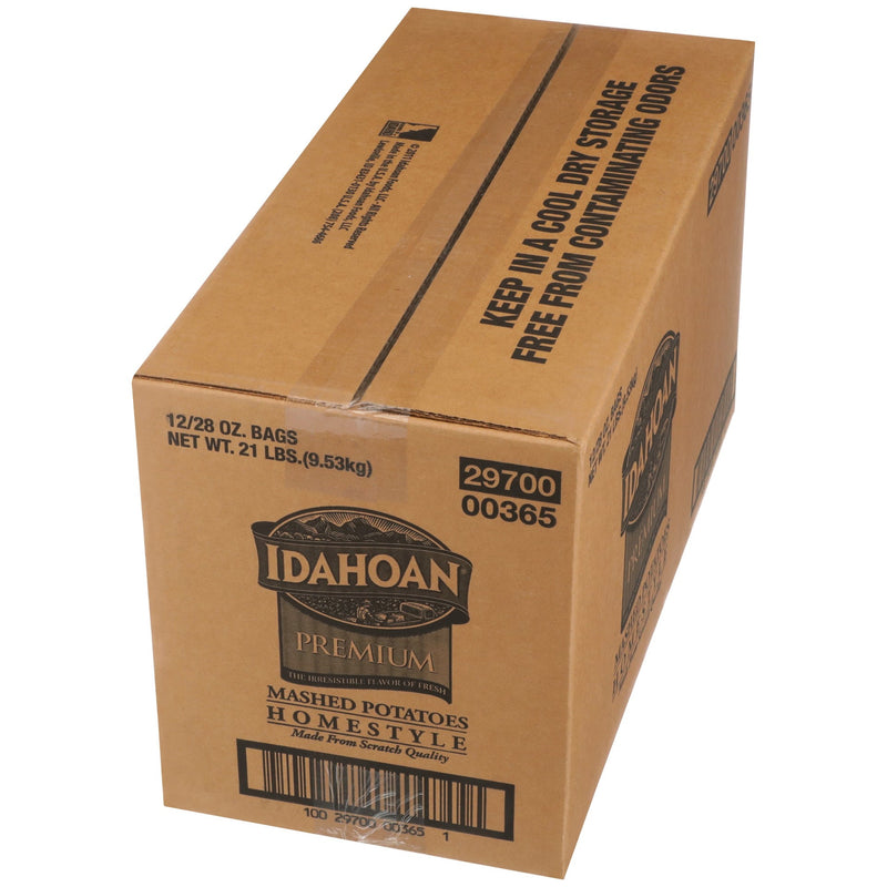 Idahoan® Rustic Homestyle Mashed Potatoes Hs (Lumps Only) 28 Ounce Size - 12 Per Case.