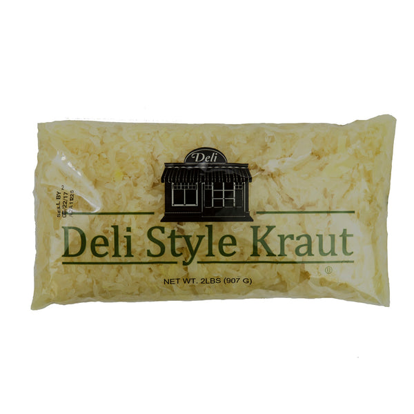 Deli Express Deli Style Sauerkraut 2 Pound Each - 12 Per Case.