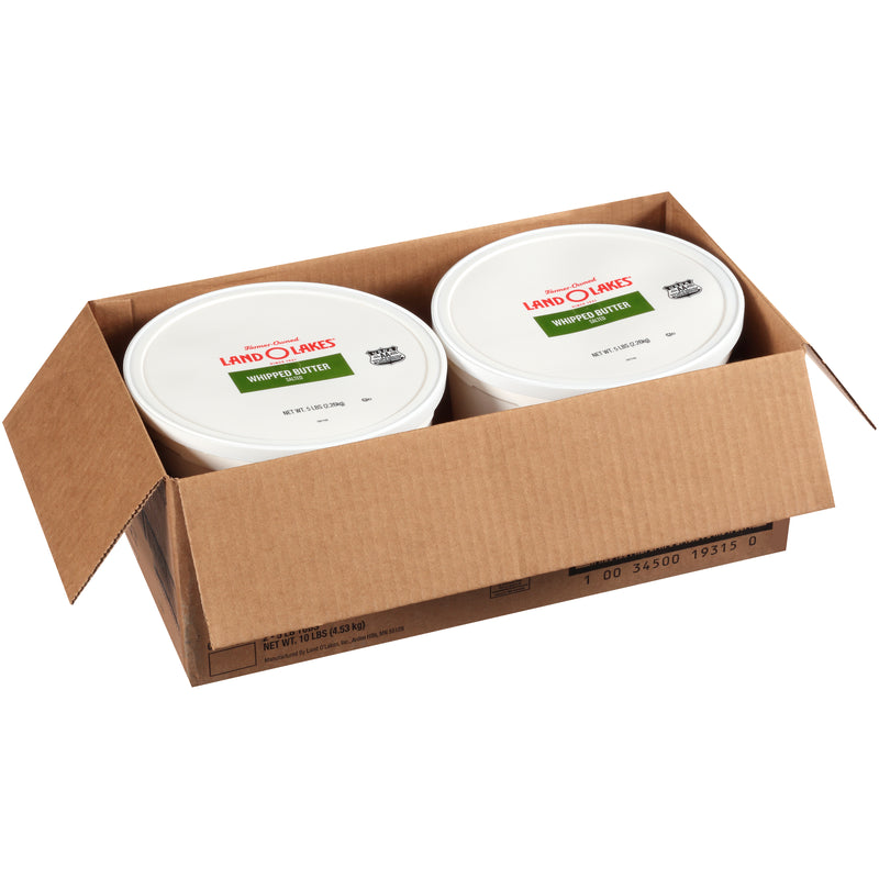 Land-O-Lakes® Whipped Butter 5 Pound Each - 2 Per Case.