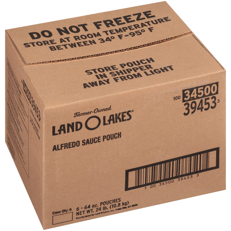 Land-O-Lakes® Alfredo Sauce 64 Ounce Size - 6 Per Case.