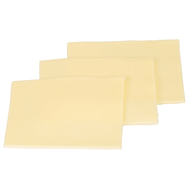 Hilldale® Process American Cheese Product Slices White 5 Pound Each - 6 Per Case.