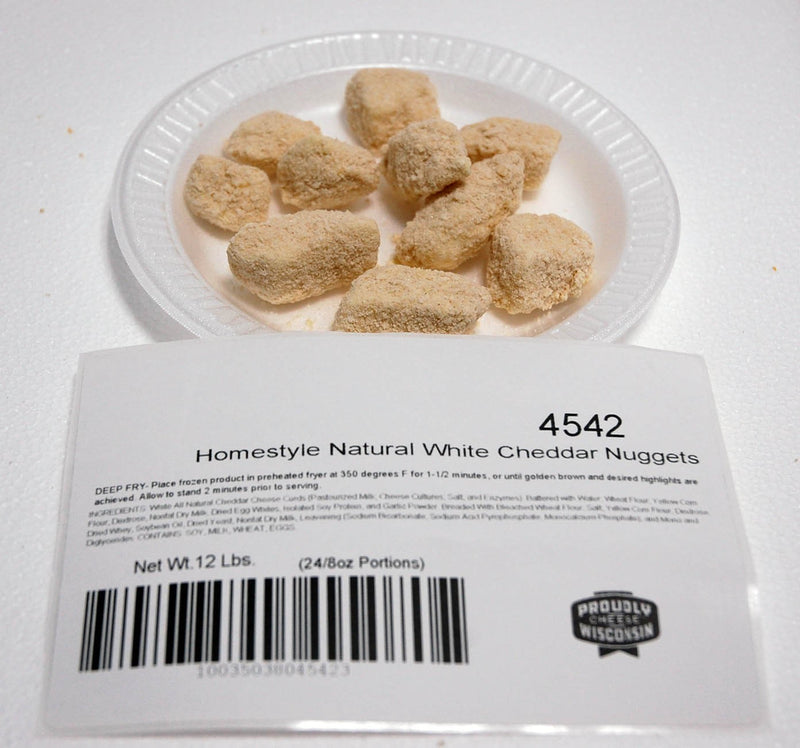 Homestyle White Cheddar 8 Ounce Size - 24 Per Case.