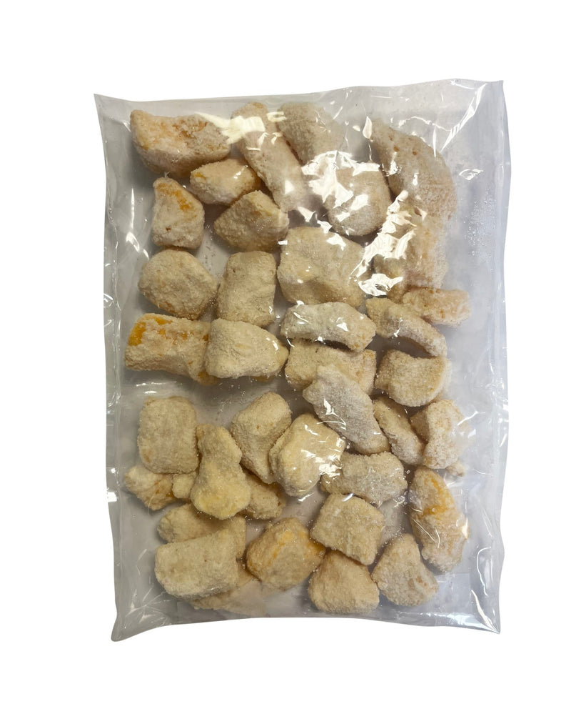 Trivers' Half Naked Yellow Cheese Curds 8 Ounce Size - 20 Per Case.