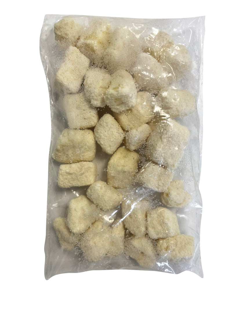 Trivers' Half Naked White Cheese Curds 8 Ounce Size - 20 Per Case.