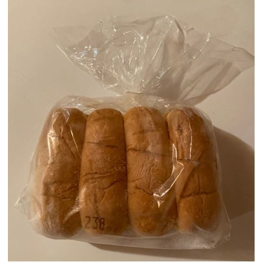 Eisenberg Gourmet Enriched Bakery Buns 8 Count Packs - 8 Per Case.