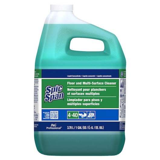 Spic & Span Floor And Multi-Surface Cleaner Liquid Concentrate 1 Gallon - 3 Per Case.
