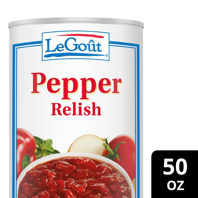 Legout Spread Pepper Relish 3 Pound Each - 6 Per Case.