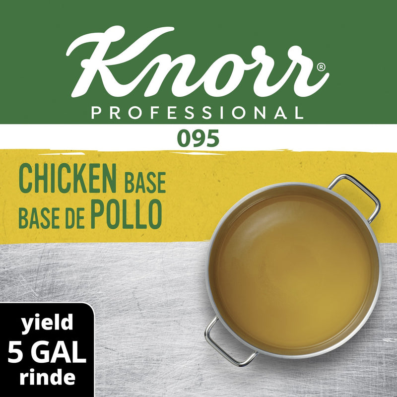 Knorr Base Low Sodium Chicken 1 Pound Each - 12 Per Case.