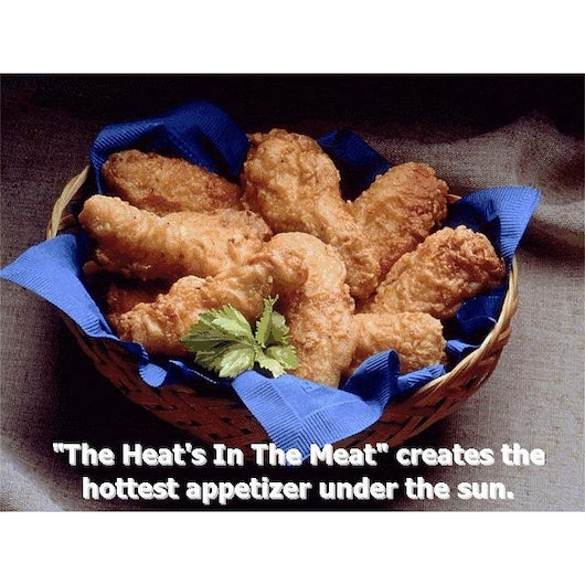 Brakebush Inferno Wings Breaded Cooked Chicken Wings, 6 Pounds - 2 Per Case.