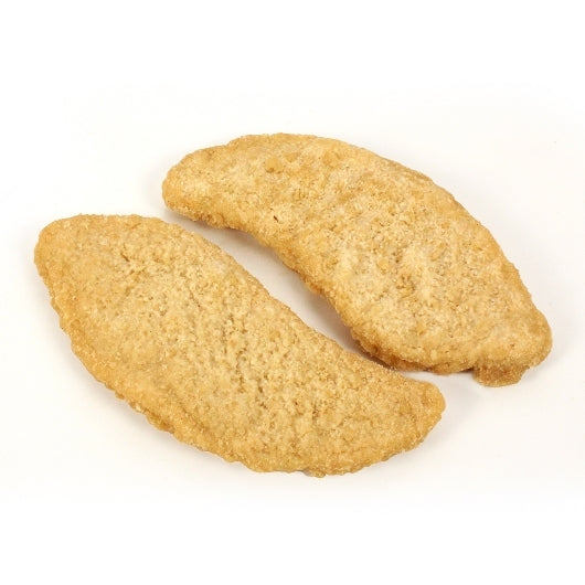 Wayne Farms Chicken Breast Patty With Rib Meat Breaded 4 Ounce, 10 Pound Each - 1 Per Case.
