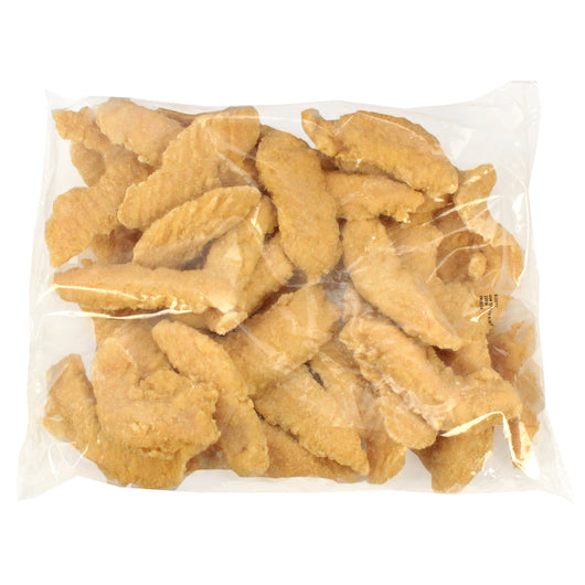 Wayne Farms Par Fried Breaded Chicken Tenderloin Fritters 2 Ounce, 5 Pound Each - 2 Per Case.