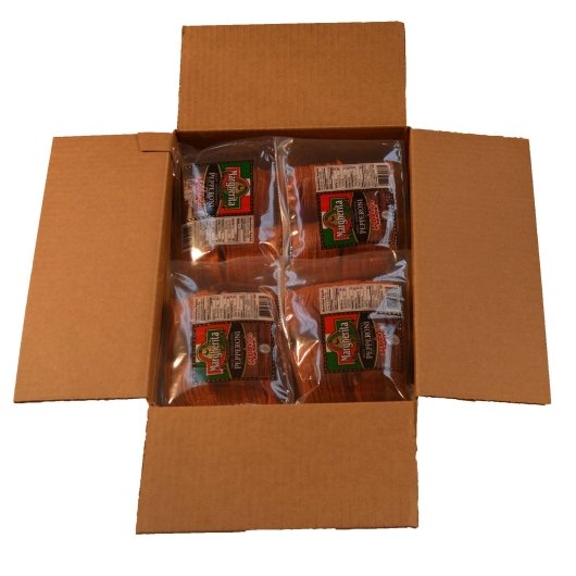 Margherita Sandwich Style 3" Sliced Pepperoni 2.03 Pound Each - 8 Per Case.