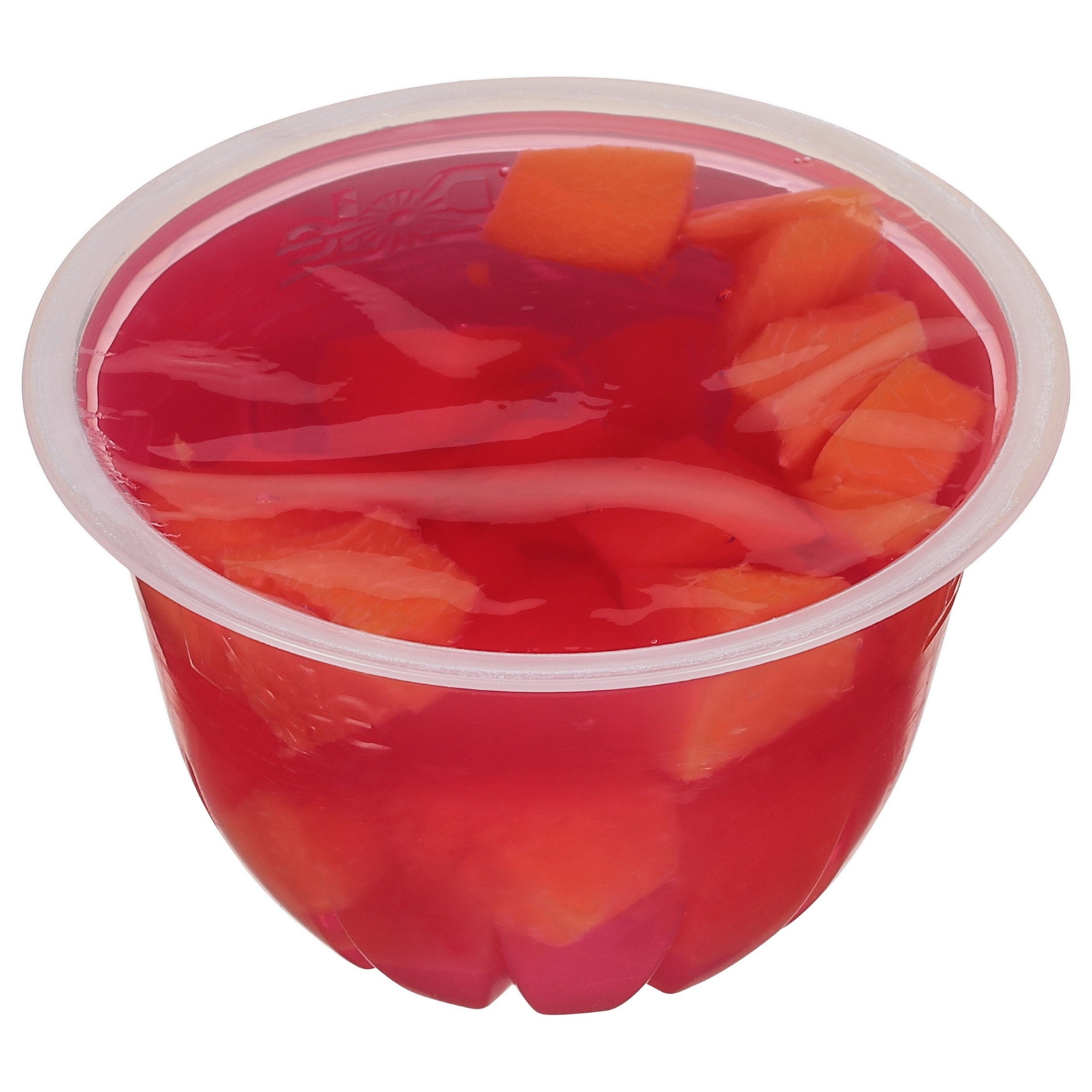 Peach In Strawberry Gel 4.3 Ounce Size - 36 Per Case.